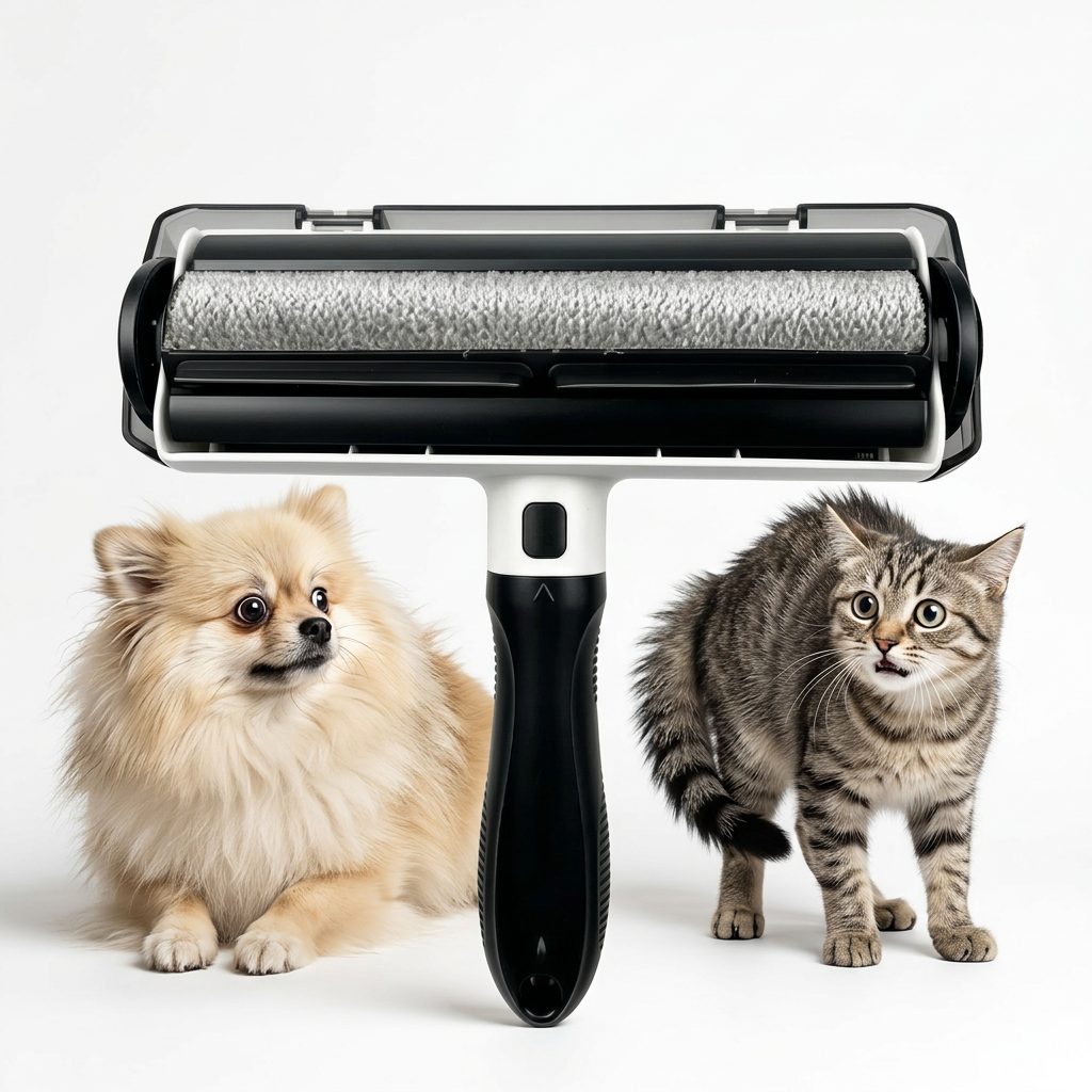 Lint hair removal for pets
